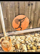 Load image into Gallery viewer, Kokopelli - Native American Art - Metal Art - Yard Art - Kokopelli Art - Southwestern Art - Indoor/Outdoor Art - Fertility - Music