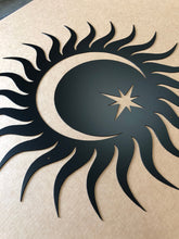 Load image into Gallery viewer, Metal Sun Wall Art - Rusted Sun - Rustic Sun - Yard Art - Sun Metal Wall Art - Outdoor/Indoor Wall Art