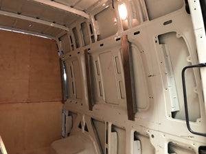 Sprinter Van Vertical Wall Support- Van Wall Support Ribs- Metal Framing- Camper Van Build- Mercedes Sprinter DIY Wall Support- 07+