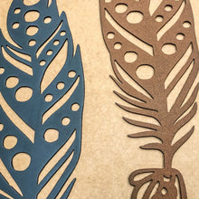 Load image into Gallery viewer, Tribal Feather Rust Finish | Tribal | Feather | Native Amerian | Yard Art |
