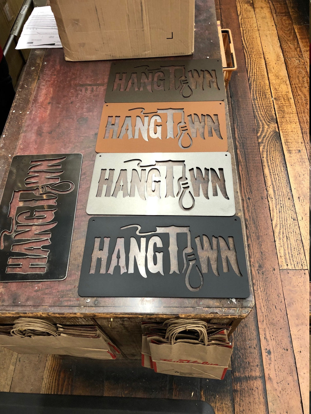 Historical Hangtown Sign