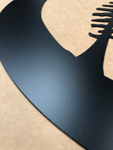 Load image into Gallery viewer, Trees In Moon 36 inch- Tree Moon - Steel wall decor - Metal Wall art - Metal Home Decor - Steel Wall Decor - Metal Sign - Metal Trees
